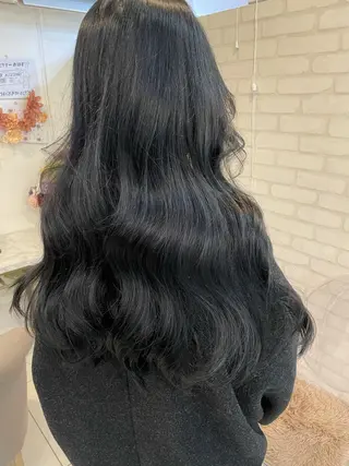 ロング Ria OSAKA　梅田所属・マリカ🦋韓国 ハイトーン/エクステのヘアスタイル