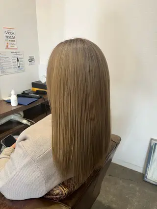 ロング 🫧ベージュカラー× レイヤー🫧HARUのヘアスタイル