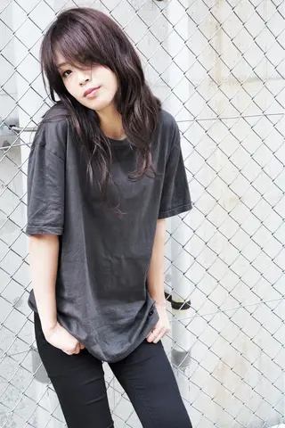 ロング カラー 髪質改善/イルミナ/ 城崎のヘアスタイル