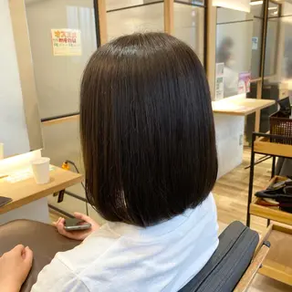 ミディアム ついざき はるかのヘアスタイル