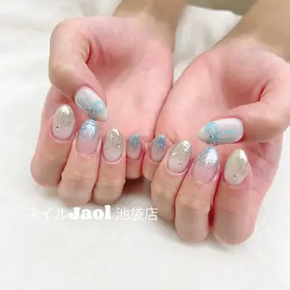 ミディアム nail jaol池袋店所属・ネイルJaol 池袋のネイルデザイン
