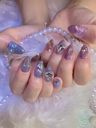 ネイル シェアサロンLei.g(レイジー)所属・3Dアートネイル💗 都築レナのネイルデザイン