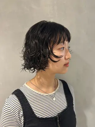 ショート パーマ 💈メンズパーマの 匠💈曲がる縮毛矯正のヘアスタイル