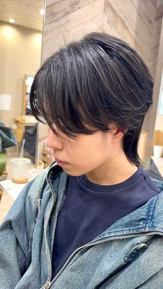 ミディアム ストレート　髪質改善 あすまのヘアスタイル