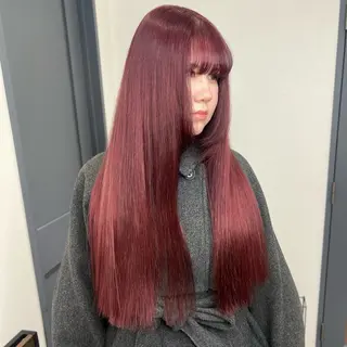 ロング カラー いろあそび所属・12月限定🉐カット モデル募集🉐のヘアスタイル