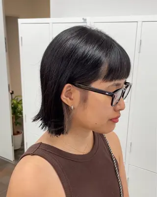 ショート レイヤーパーマ/ ショートパーマ/横浜のヘアスタイル