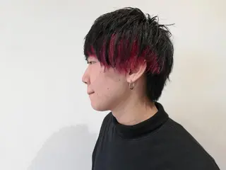 ショート カラー メンズ ill副店長 立和田純也のヘアスタイル