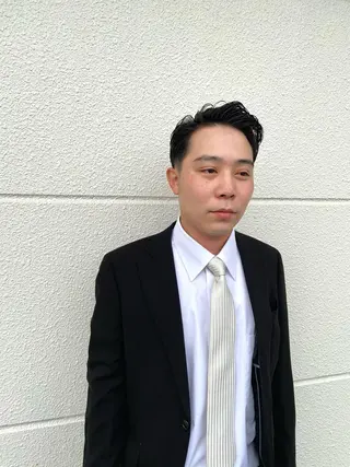 ミディアム パーマ メンズ FM【エフエム】HAVANA所属・💈圧倒的メンズ特化 明大前美容師💈のヘアスタイル