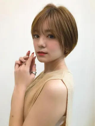 ショート イメチェンカット✂️ 錦糸町佐藤店長のヘアスタイル