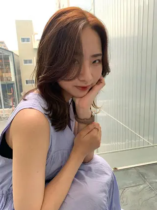 カラー 🎀韓国/髪質改善 長野美和🎀のヘアスタイル