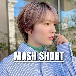 ショート ナリタ ミユウのヘアスタイル