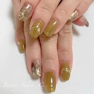 セミロング ネイル Lino Uのネイルデザイン