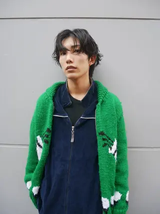 パーマ メンズ スパイキーショート/ メンズヘア/hugeのヘアスタイル