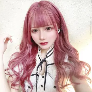 ロング 🦋プルエクステ ARISA🦋のヘアスタイル