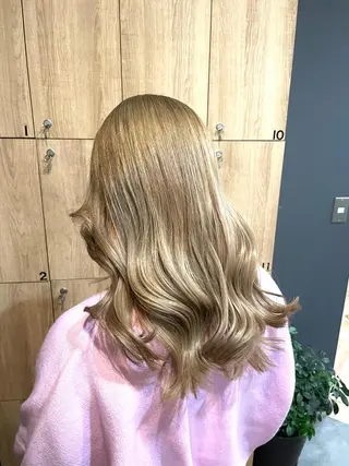 ロング 鎌取/透明感カラー /ボブ/顔まわりのヘアスタイル