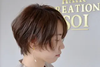 ショート 大谷 哲基のヘアスタイル