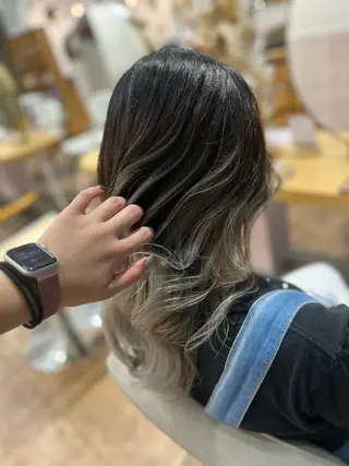 ロング カラー 🎀みさき🎀 韓国レイヤー ボブ♡のヘアスタイル