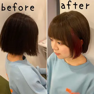 ショート カラー ブリーチ特化型🐯 Lita -ゆうや-のヘアスタイル