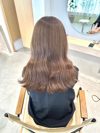 ヘアアレンジ ulu名古屋栄所属・落合しほ/韓国ヘア/ 髪質改善/縮毛矯正のヘアスタイル