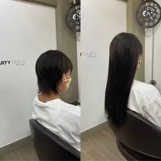 ショート プルエクステ界隈 ハイトーン/カツオ✨のヘアスタイル