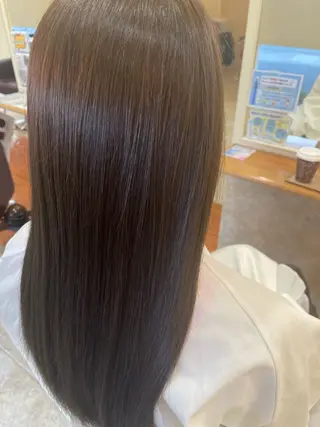 ロング VENIRE古川店所属・端野七海 縮毛矯正のヘアスタイル