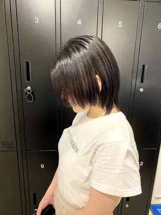 ショート カラー 髪質改善水素TR× レイヤーカット/熊澤のヘアスタイル