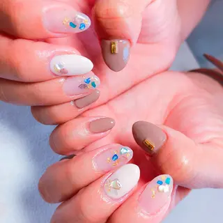 ネイル Aim* 深爪・自爪育成専門店のネイルデザイン