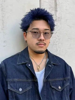 ショート パーマ メンズ 亀井隆汰/メンズ専門 パーマ特化美容師のヘアスタイル