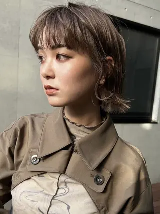 カラー 齋藤 菜々未のヘアスタイル