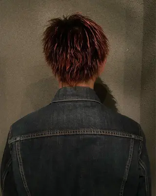 ショート カラー 透明カラー/レイヤー misaki °*のヘアスタイル