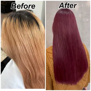 ロング カラー Farbe かなのヘアスタイル