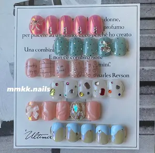 ネイル BONNIE所属・BONNIE MIKIのネイルデザイン