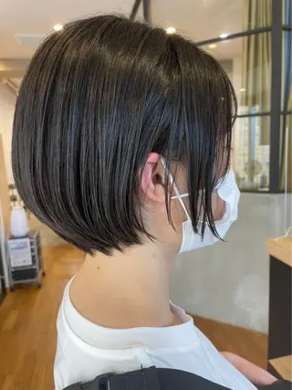 カラー ブリーチなし透明感 カラー✨横山 佳希のヘアスタイル