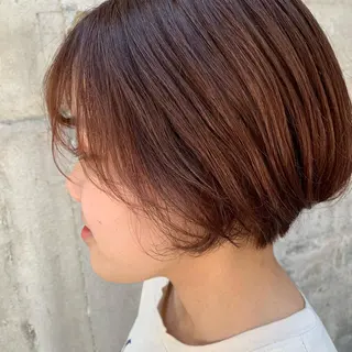 ショート カラー 韓国×巻ける髪質改善 💍maki💍のヘアスタイル