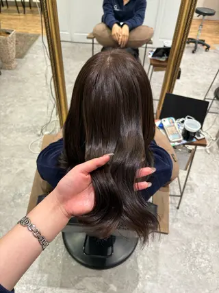 カラー 透明感カラー/ダブル カラー/MAI🎀のヘアスタイル