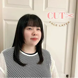 ロング 🎀￥0カットモデル 募集中🎀細井帆栞のヘアスタイル