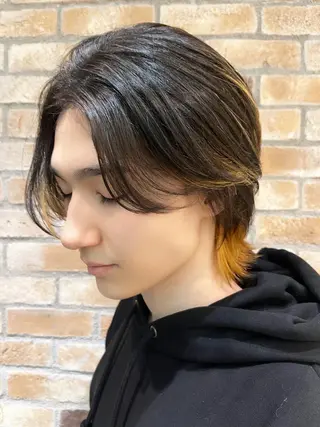 メンズ LucksiMie ginza 明松のヘアスタイル