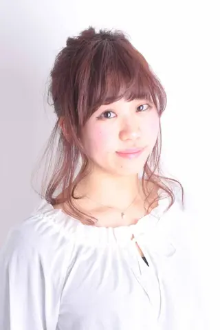 セミロング カラー ヘアアレンジ RESBORN所属・長岡 大偉のヘアスタイル