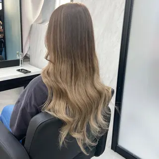 ロング カラー ミルボンAujua認定サロン Ria OSAKA 梅田所属・メンズ、エクステ特化 Ryuのヘアスタイル