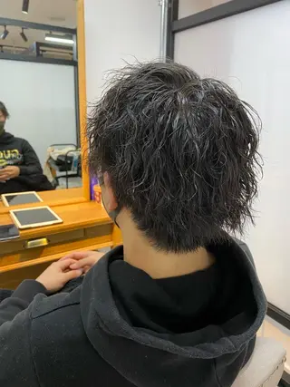 メンズ 透明感/ツヤ髪/ さら艶/前田祥汰のヘアスタイル