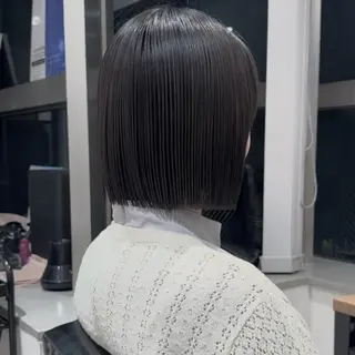 ショート カラー パーマ ヘアアレンジ パク・ボミン小野リエ 韓国ハーフ🦊のヘアスタイル