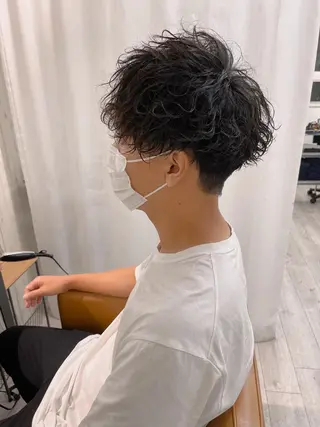 ショート パーマ メンズ メンズ専門 Stylist吉川のヘアスタイル