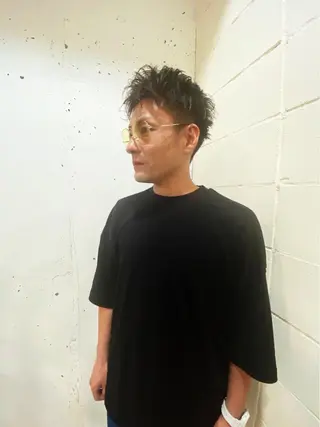 メンズ オーナースタイリスト 佐藤のヘアスタイル