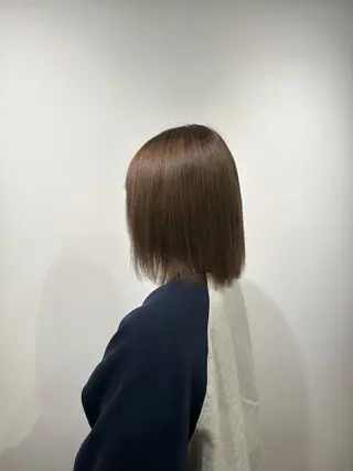 ミディアム カラー 直井 愛蘭のヘアスタイル
