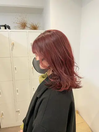 カラー 大迫 江梨のヘアスタイル