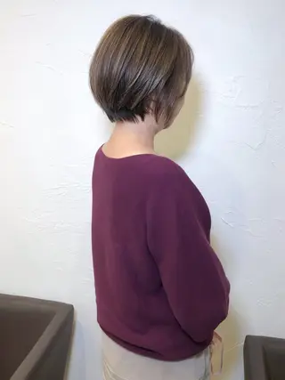 ショート WILLOW 京橋のヘアスタイル