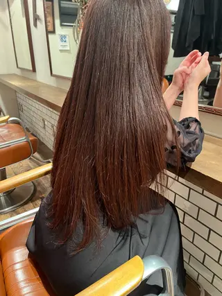 ロング 土田 大珠のヘアスタイル