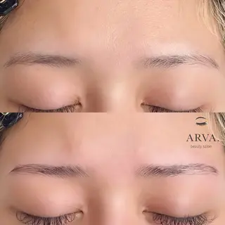 アイブロウ Arva salonのマツエク・マツパデザイン