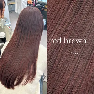 カラー aoi/暖色カラー/ プツッとボブ🎀のヘアスタイル