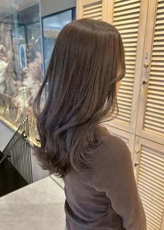 ロング カラー パーマ ヘアアレンジ サナ / elto四条烏丸のマツエク・マツパデザイン